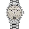 Aerowatch Aerowatch Renaissance 39982 AA10 M  39982 AA10 M кварцевые мужские часы бежевый циферблат, браслет нержавеющая сталь — вид спереди